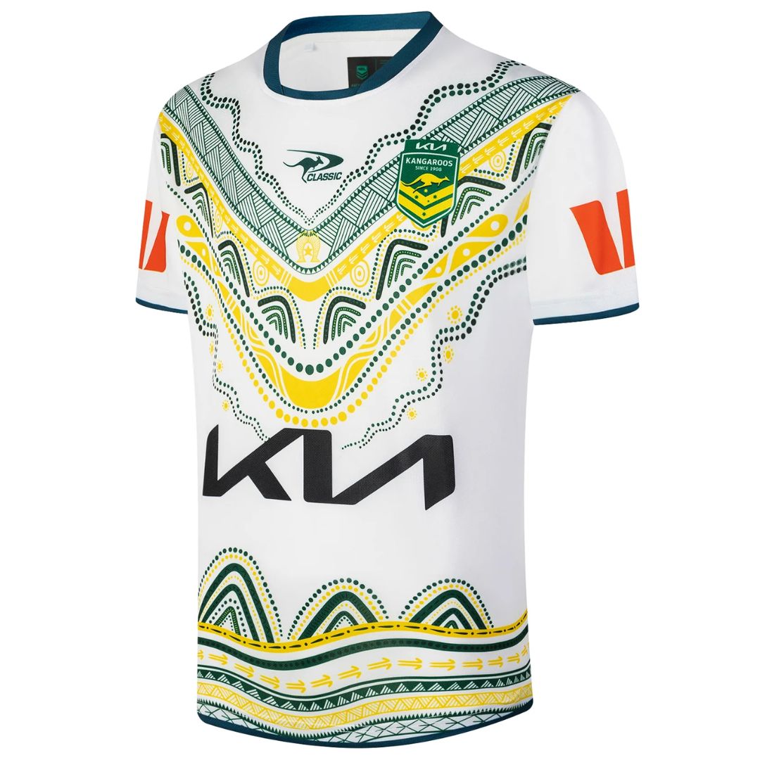 Australian Kangaroos 2026 Rugby League World Cup Indigenous Jersey