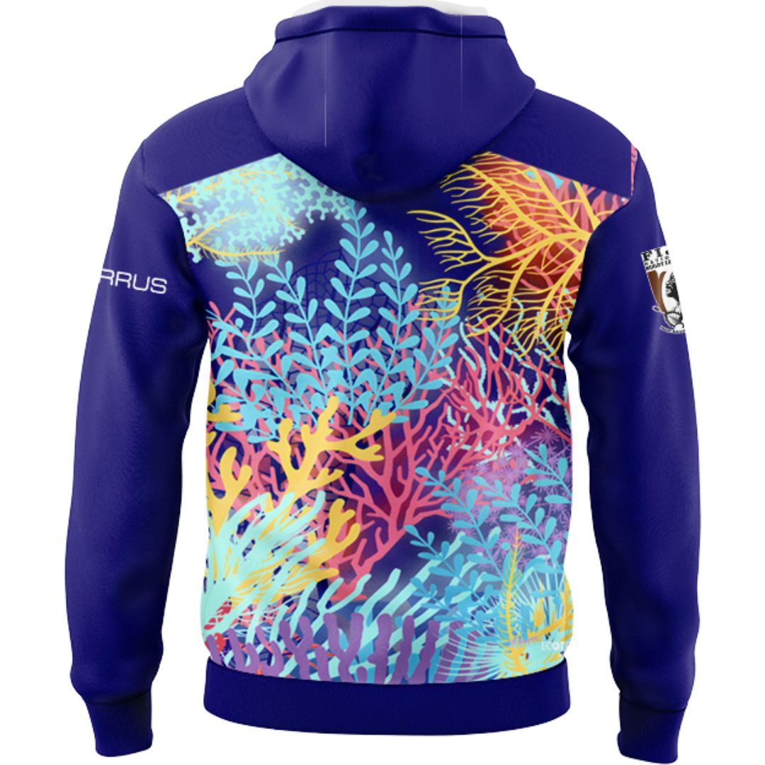 Fiji Bati 2026 World Cup Captains Run Hoodie with Zipper