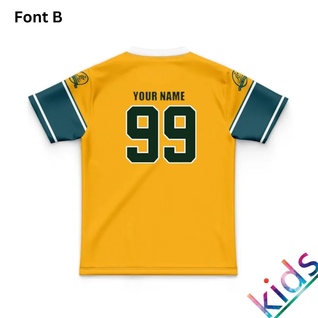 Australian Wallabies 1999 Kids Retro Jersey