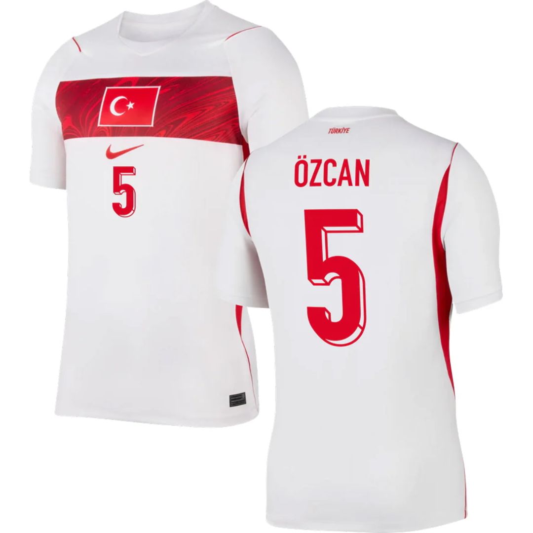 Türkiye (Turkey) 2026 World Cup Özcan #5 Away Jersey Shirt