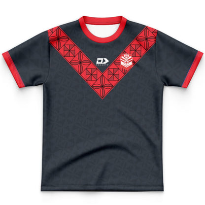 Mate Ma'a Tonga 2026 Kids World Cup Warm Up Jersey
