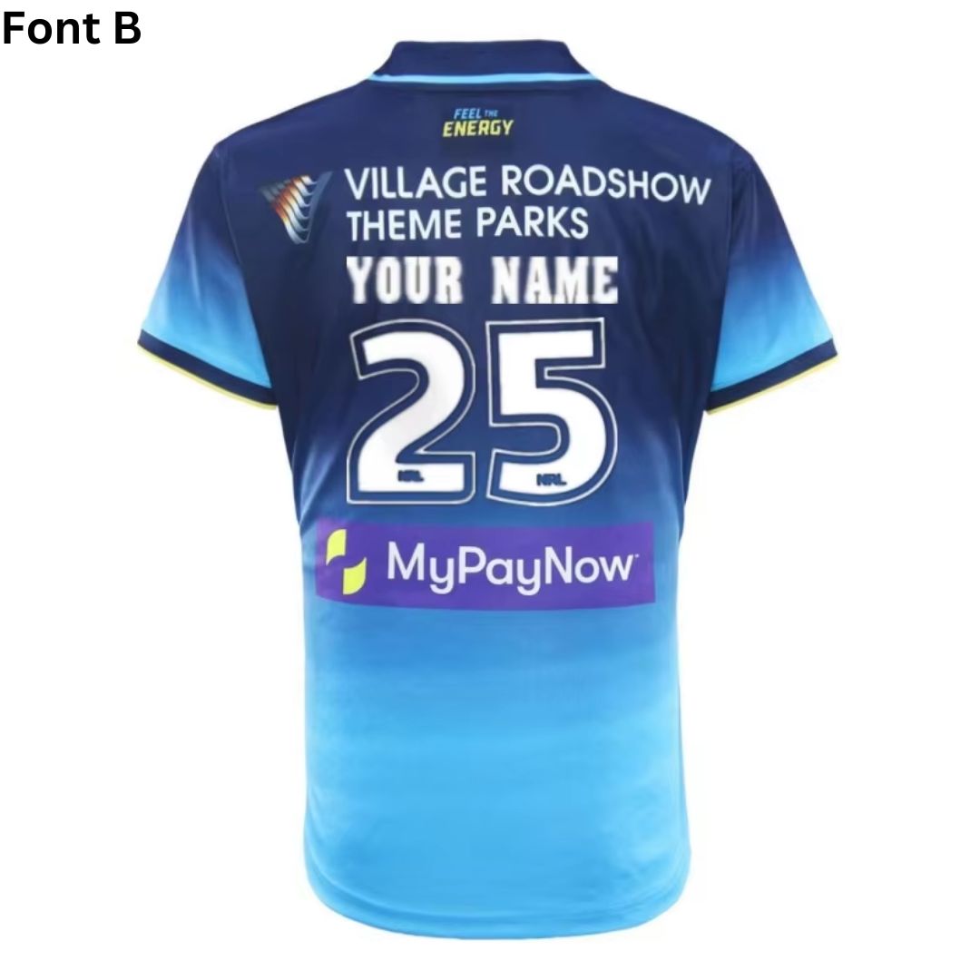Gold Coast Titans 2025 Home Polo Shirt