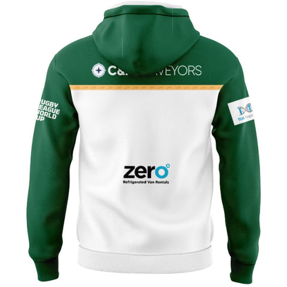 Lebanon Cedars 2026 Rugby League World Cup Away Hoodie with Zipper