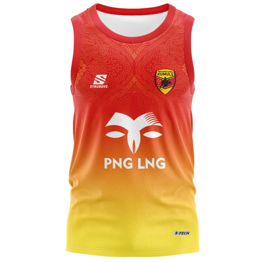 Papua New Guinea Kumuls 2026 World Cup Warm Up Singlet