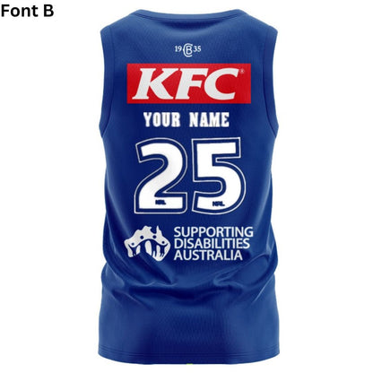 Canterbury Bankstown Bulldogs 2025 Away Singlet