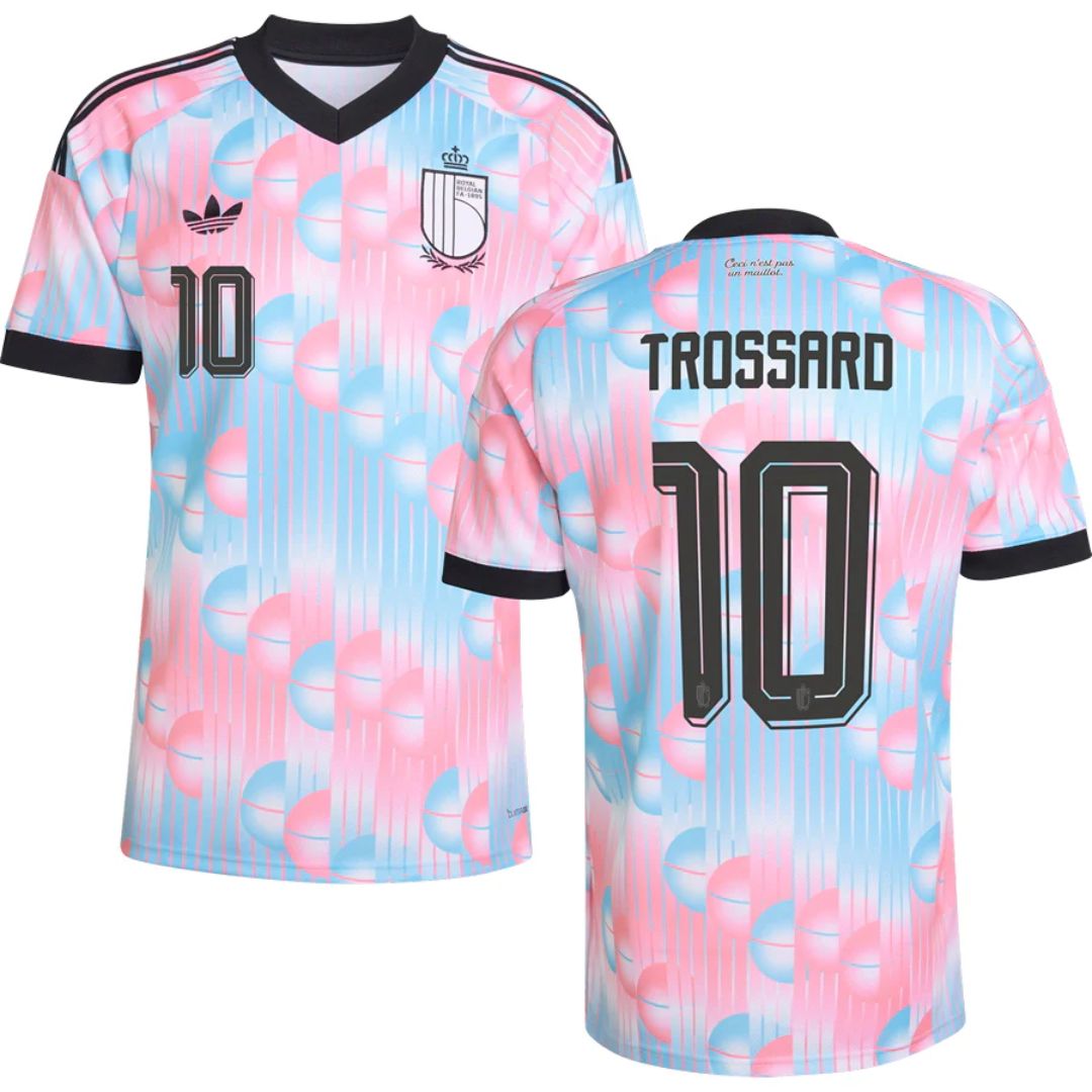 Belgium 2026 World Cup Trossard #10 Away Jersey Shirt