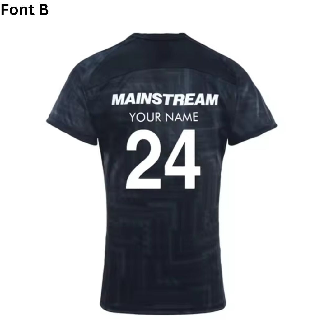 New Zealand Kiwis 2024 Black Training Shirt