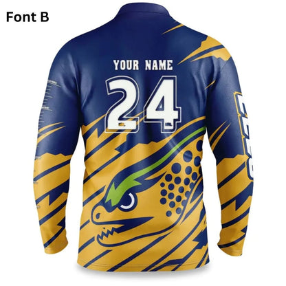 Parramatta Eels 2024 Long Sleeve Ignition Fishing Shirt