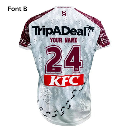 Manly Warringah Sea Eagles 2024 Indigenous Jersey