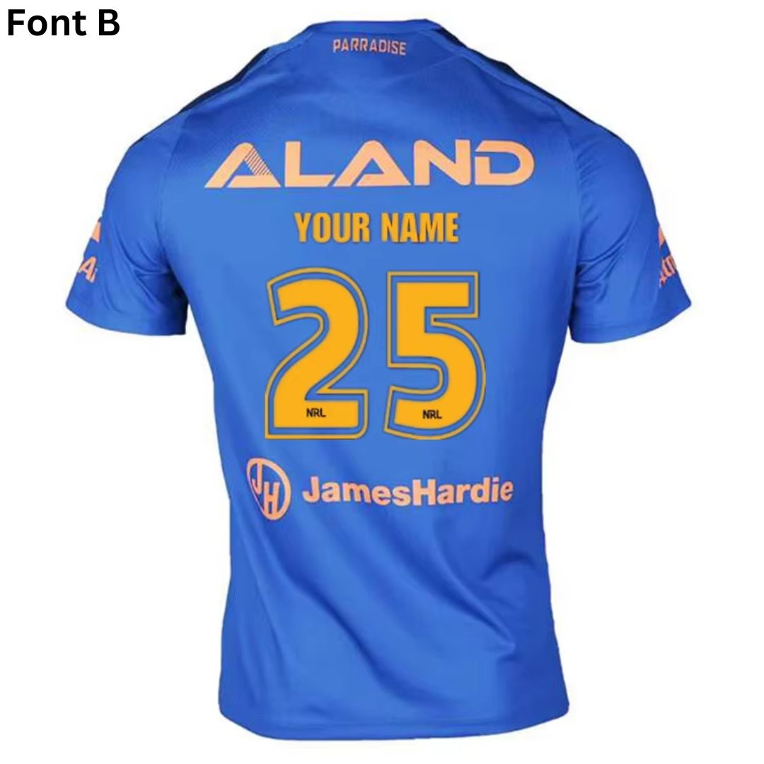 Parramatta Eels 2025 Captains Run Shirt