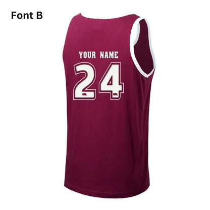 Manly Warringah Sea Eagles 1980's Retro Training Singlet