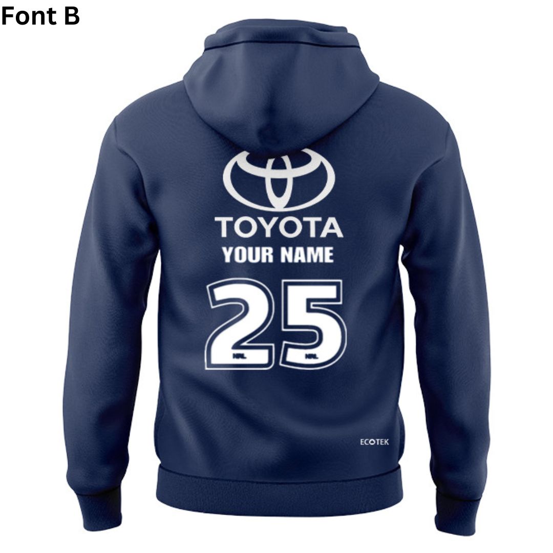 North Queensland Cowboys 2025 Coaches Hoodie with Zipper