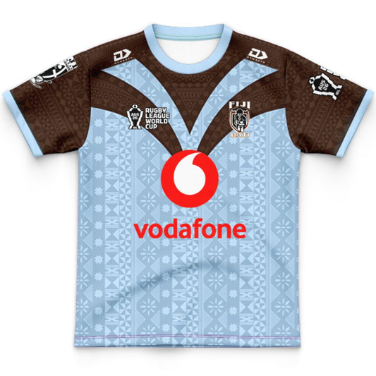 Fiji Bati 2026 World Cup Kids Away Jersey