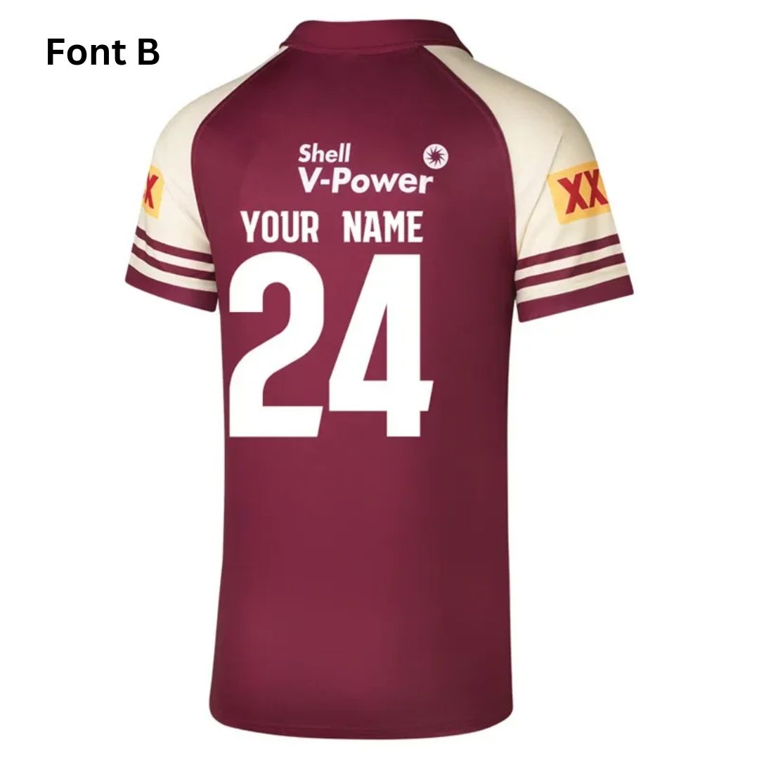 Queensland Maroons 2024 State Of Origin Captains Run Jersey