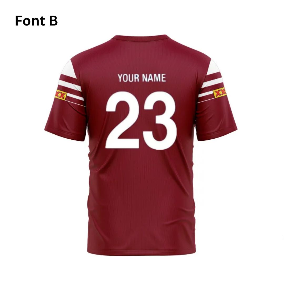 Queensland Maroons 1995 State Of Origin Women's Retro Shirt