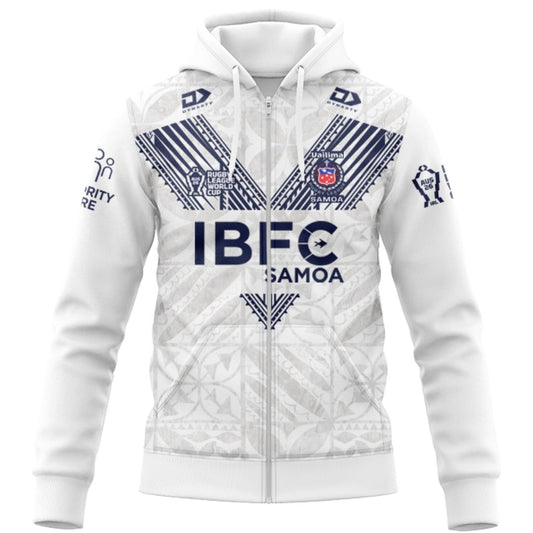Toa Samoa 2026 World Cup Away Hoodie with Zipper