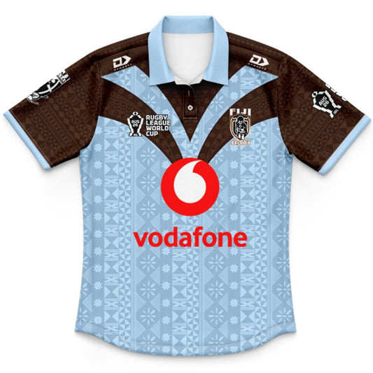 Fiji Bati 2026 World Cup Kids Away Polo Shirt