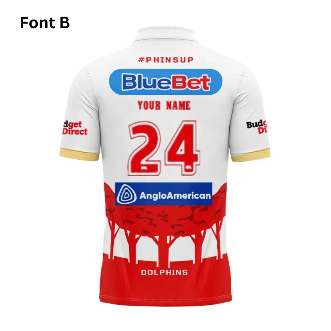 Redcliffe Dolphins 2024 ANZAC Polo Shirt