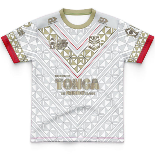 Mate Ma'a Tonga 2026 Kids World Cup Away Jersey