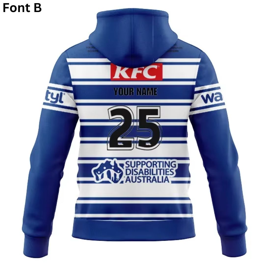 Canterbury Bankstown Bulldogs 1935 Commemorative Hoodie with Zipper
