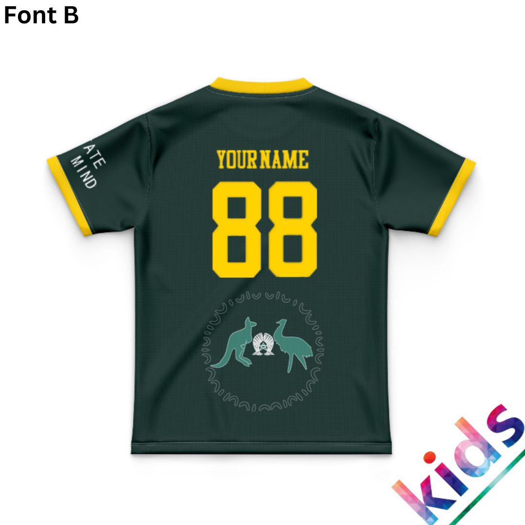 Australia Kangaroos 2024 Kids Home Jersey
