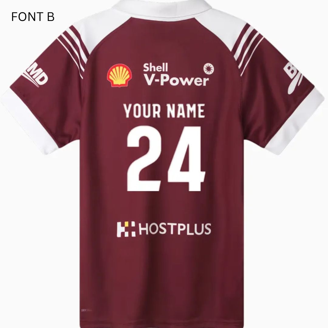 Queensland Maroons 2024 State Of Origin Harvey Norman Jersey