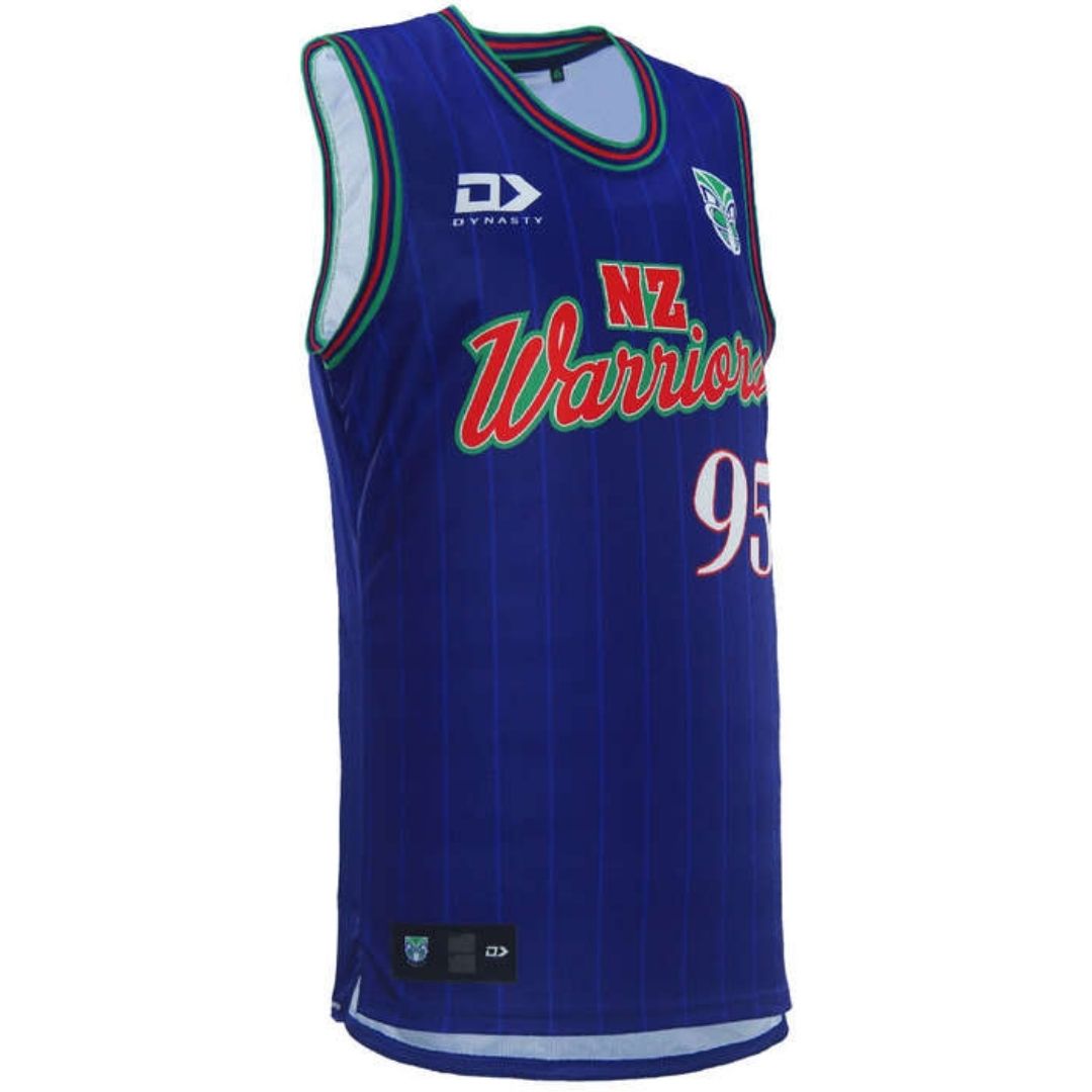 New Zealand Warriors Basketball Singlet