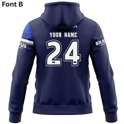 North Queensland Cowboys 2024 Combine Hoodie with Zipper