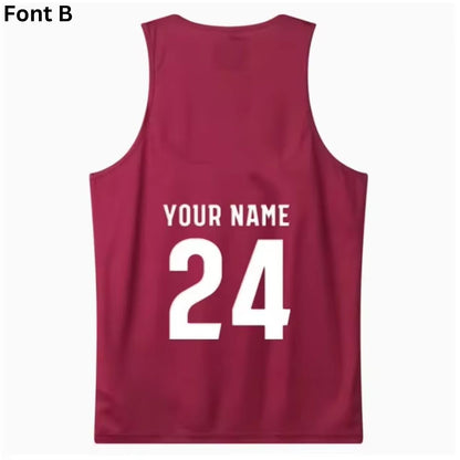 Queensland Maroons 2025 State Of Origin Training Singlet