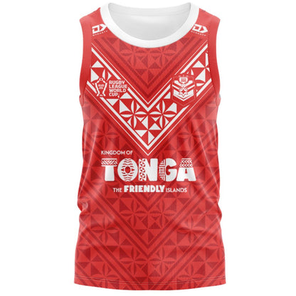 Mate Ma'a Tonga 2026 World Cup Home Singlet