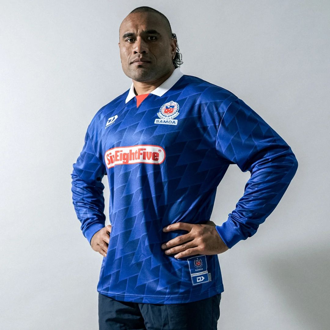 Toa Samoa Long Sleeve Retro Shirt