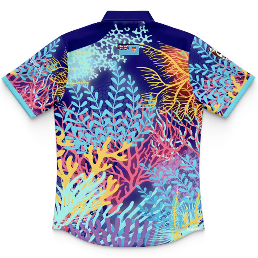 Fiji Bati 2026 World Cup Kids Captains Run Polo Shirt