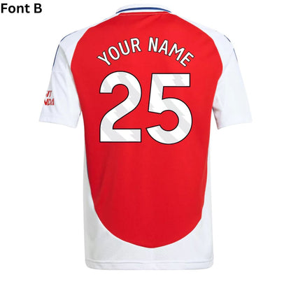 Arsenal Gunners 2024/25 Home Jersey Shirt Player's Edition