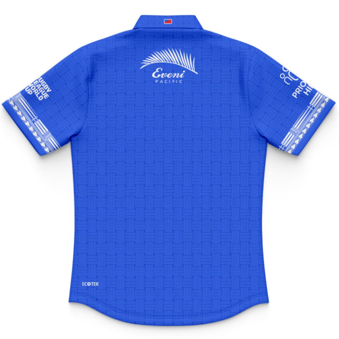 Toa Samoa 2026 Kids World Cup Home Polo Shirt and Shorts Kit