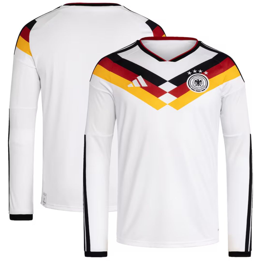Germany 2026 World Cup Player's Edition Long Sleeve Home Jersey Shirt