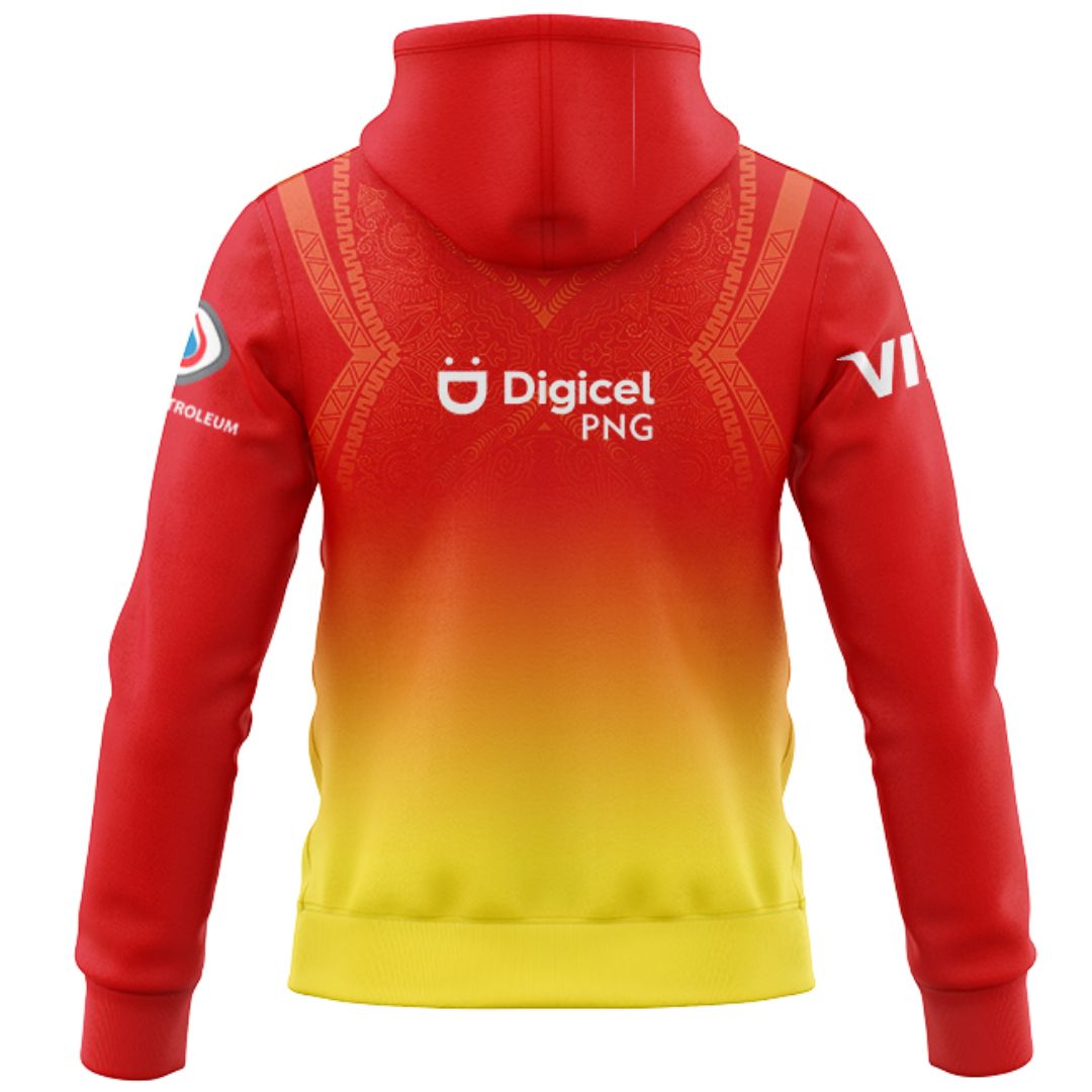 Papua New Guinea Kumuls 2026 World Cup Warm Up Hoodie with Zipper