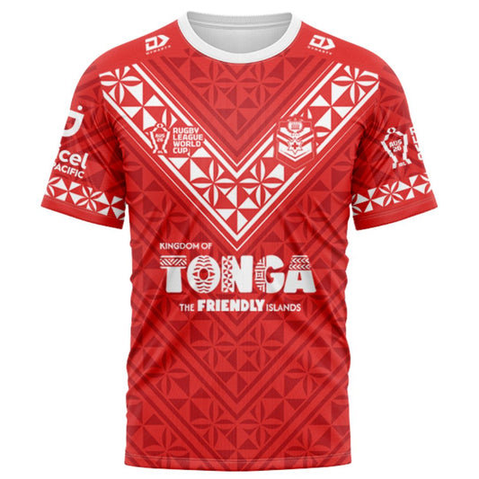 Mate Ma'a Tonga 2026 World Cup Home Shirt