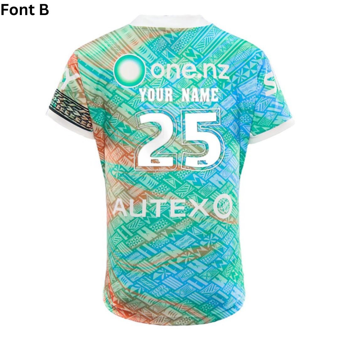 New Zealand Warriors 2025 Women's Pasifika Shirt