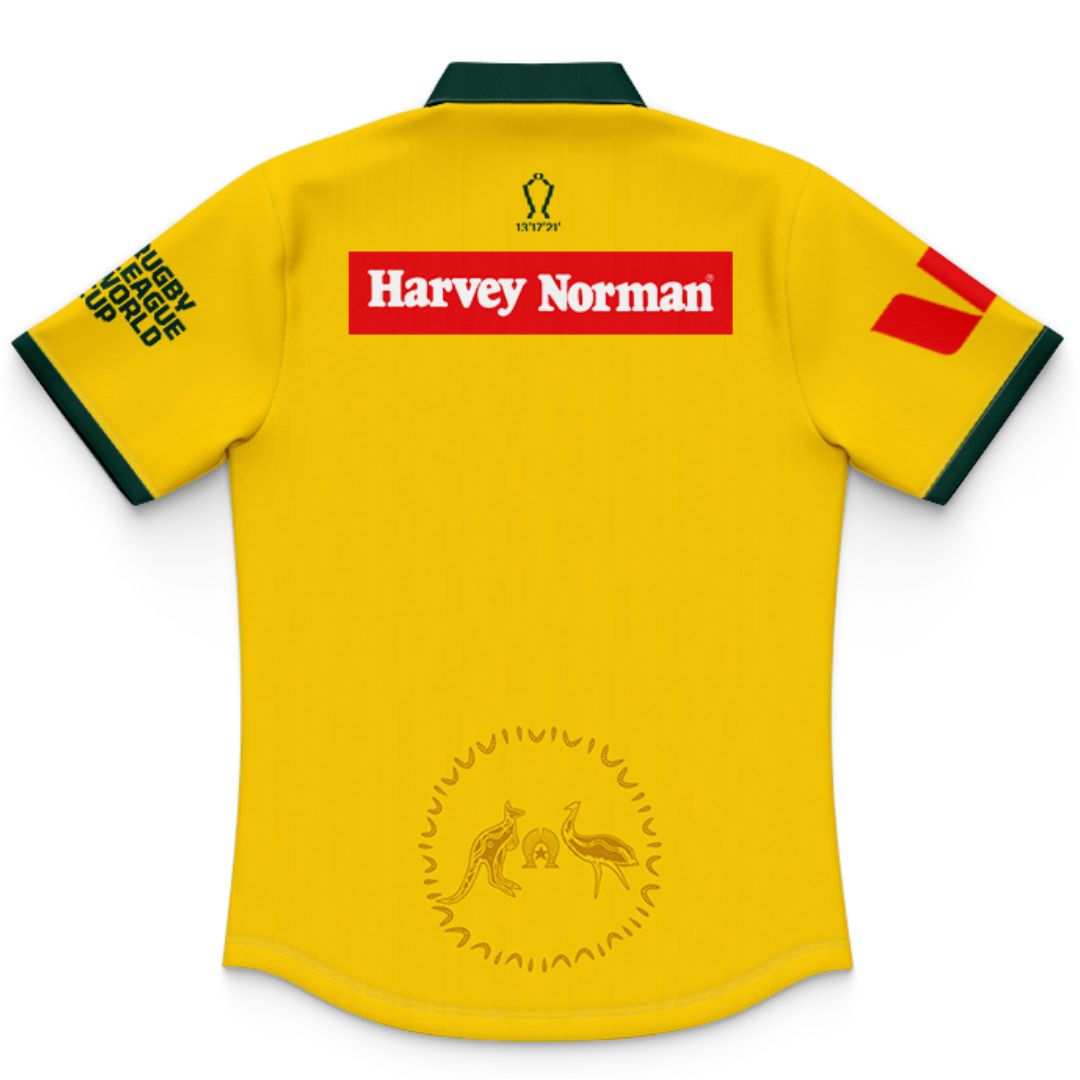 Australian Jillaroos 2026 Rugby League World Cup Kids Polo Shirt