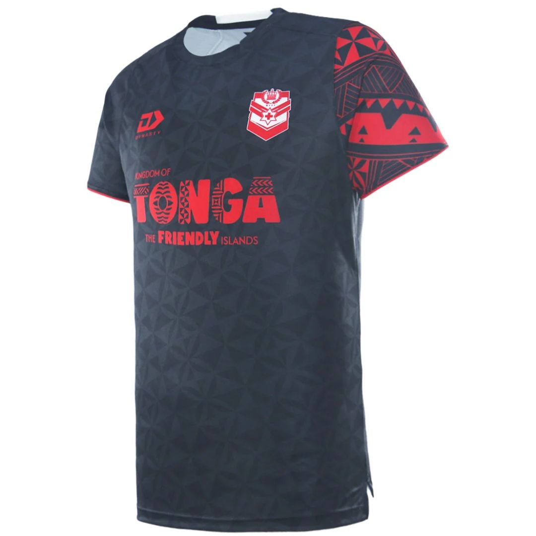 Mate Ma'a Tonga 2026 Black Training Shirt