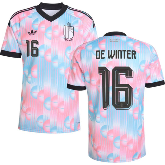 Belgium 2026 World Cup De Winter #16 Away Jersey Shirt
