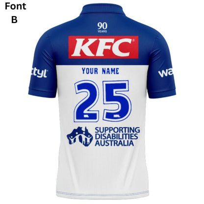 Canterbury Bankstown Bulldogs 2025 Home Polo Shirt