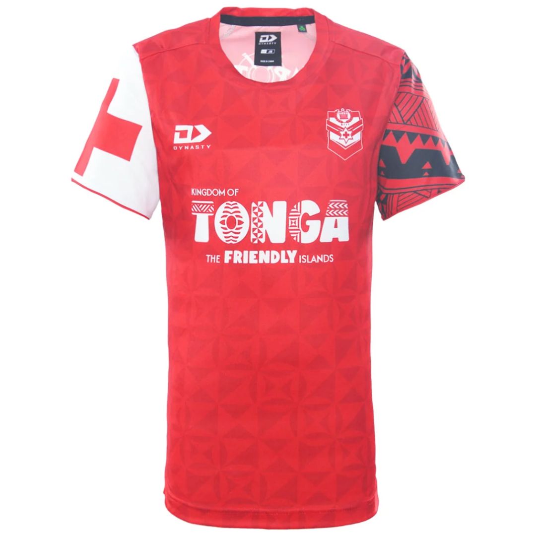 Mate Ma'a Tonga 2026 Kids World Cup Training Shirt