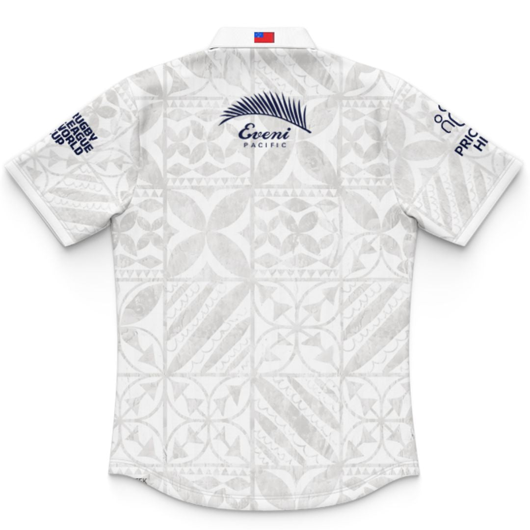 Toa Samoa 2026 Kids World Cup Away Polo Shirt and Shorts Kit