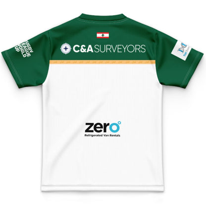 Lebanon Cedars 2026 Rugby League World Cup Kids Away Jersey