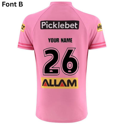 Penrith Panthers 2026 Pink Training Jersey
