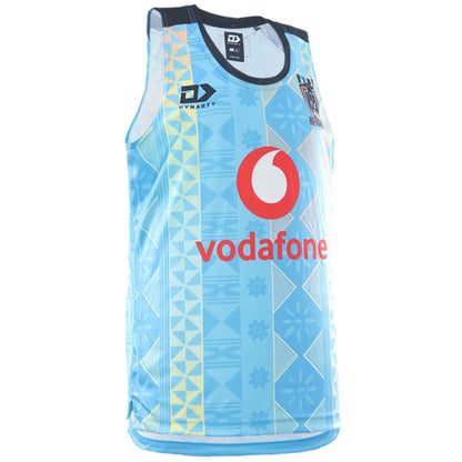 Fiji Bati 2026 World Cup Cyan Training Singlet