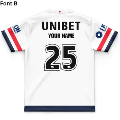 Sydney Roosters 2025 Kids Away Jersey
