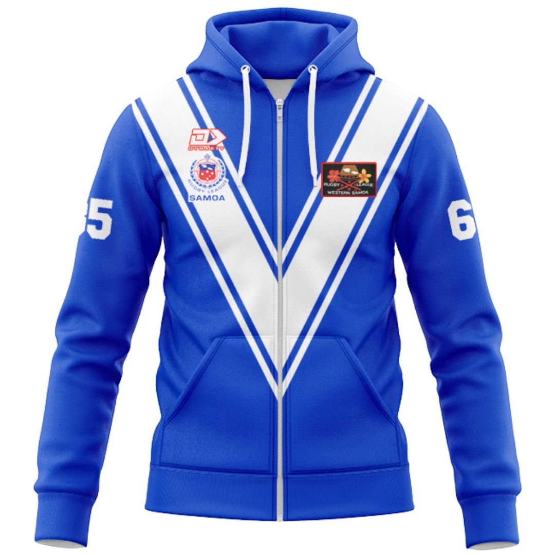 Toa Samoa 2026 Warm Up Hoodie with Zipper