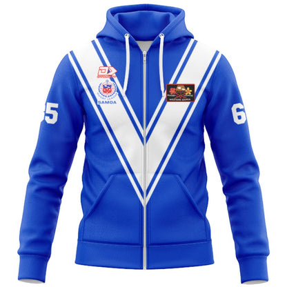 Toa Samoa 2026 Warm Up Hoodie with Zipper